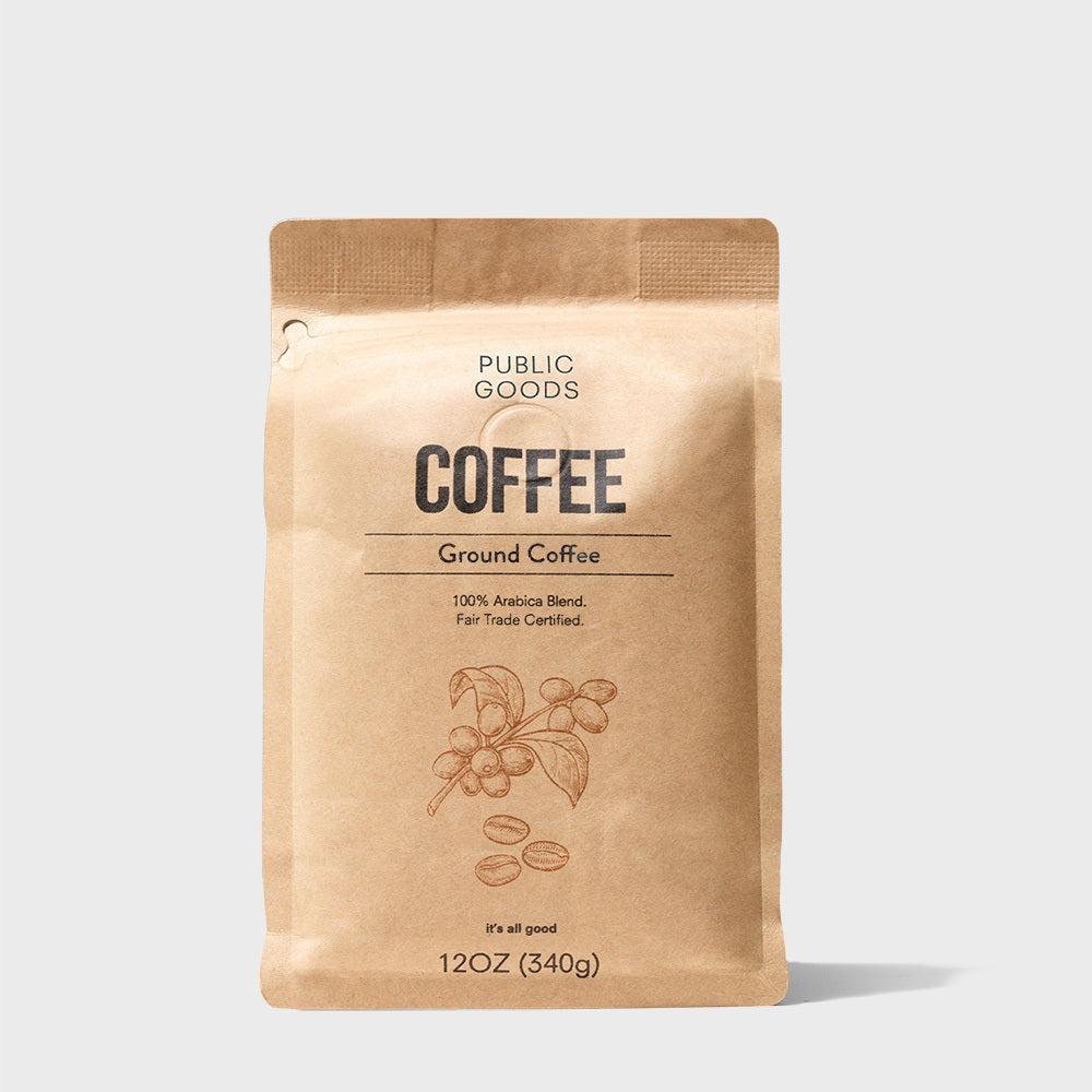 Ground Coffee Grocery Public Goods