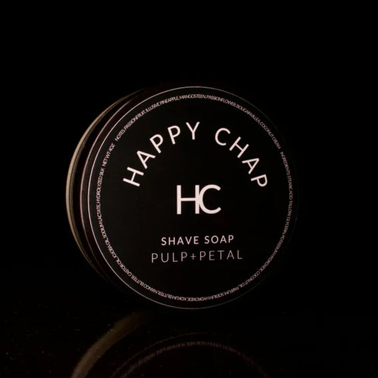 Happy Chap Pulp + Petal Shaving Collection Shaving Set Pasteur Pharmacy Shaving Soap 4 Oz