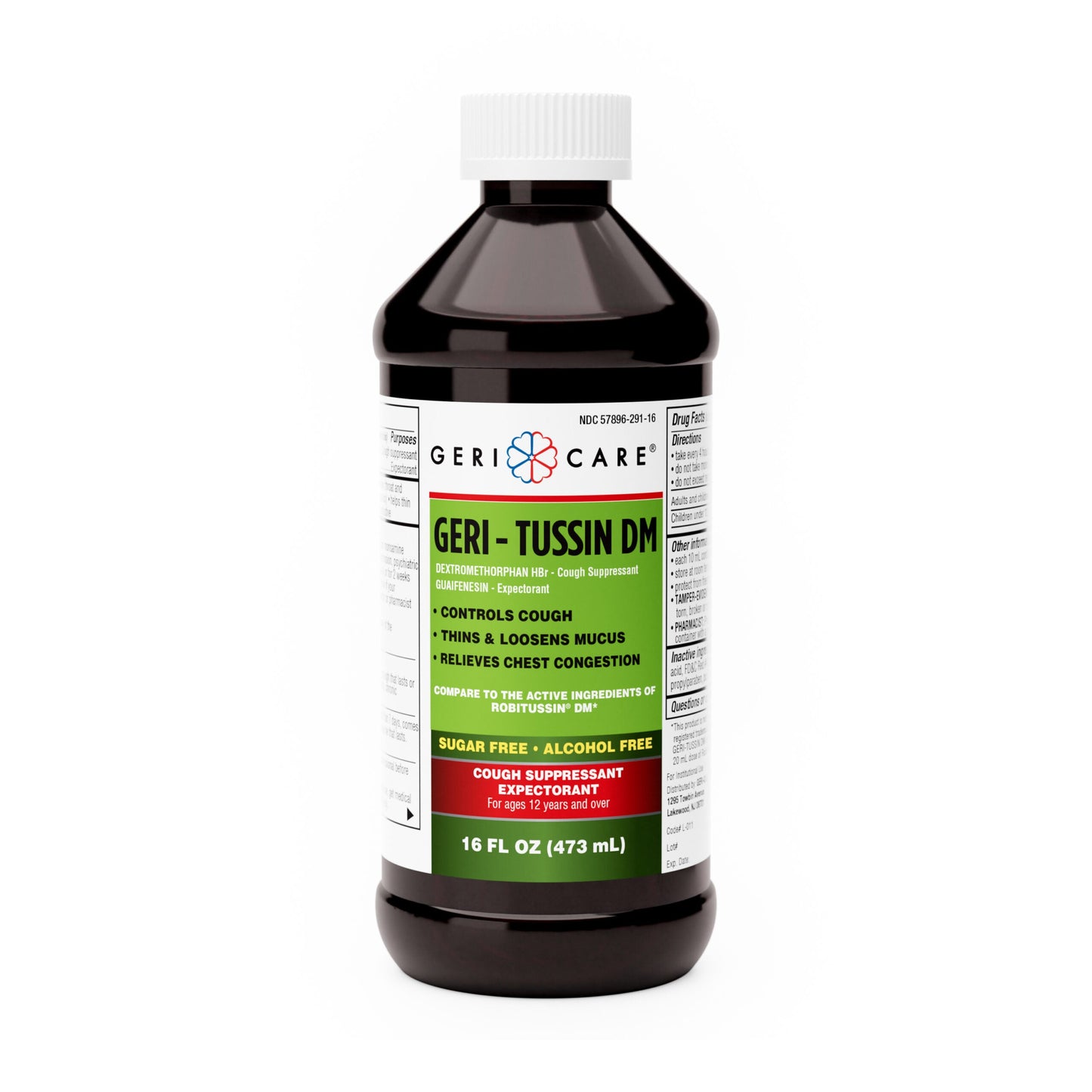 Geri-Tussin DM Liquid 100-10MG/5ML Health Care Pasteur Pharmacy