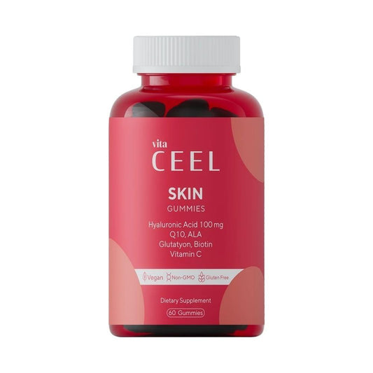 Vita CEEL Skin 60 Gummies - Skin Health Support | Strawberrry Flavor