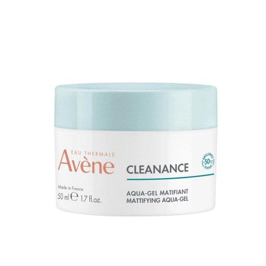 Avène Cleanance Aqua-Gel Matifiant 50 ml - Gel hydratant apaisant pour peaux sensibles - Soin naturel à la niacinamide
