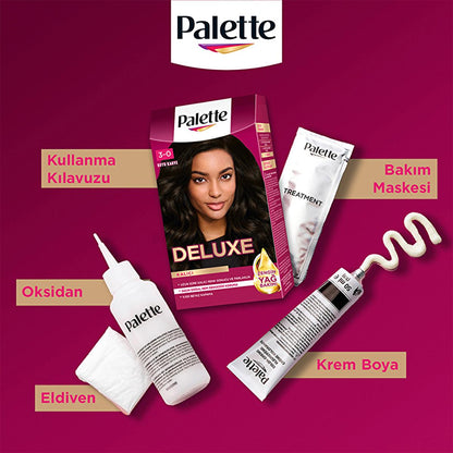 Tinte para el cabello Palette Deluxe: color intenso duradero y nutrición para un cabello vibrante