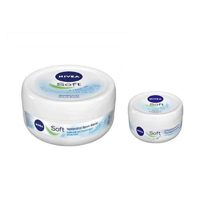 Crema hidratante Nivea Soft 300ml + 50ml de regalo | Hidratación diaria