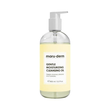 Nettoyant visage huileux Maruderm - Démaquillant doux et nettoyant en profondeur pour le visage et le corps (400 ml / 13,53 fl oz)