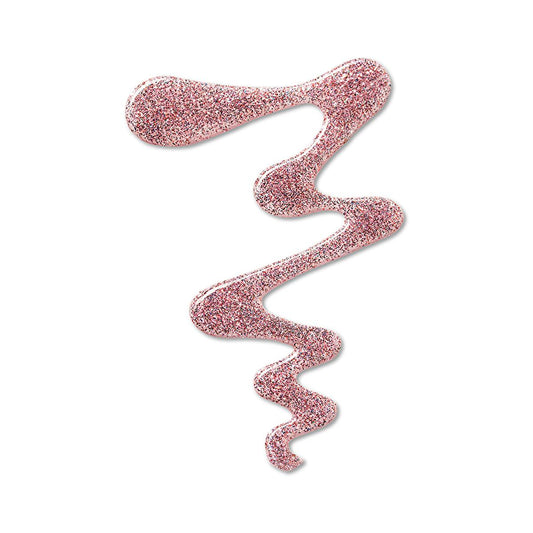 Vernis à ongles pailleté semi-transparent Flormar GL39 Red In Silver - Longue tenue