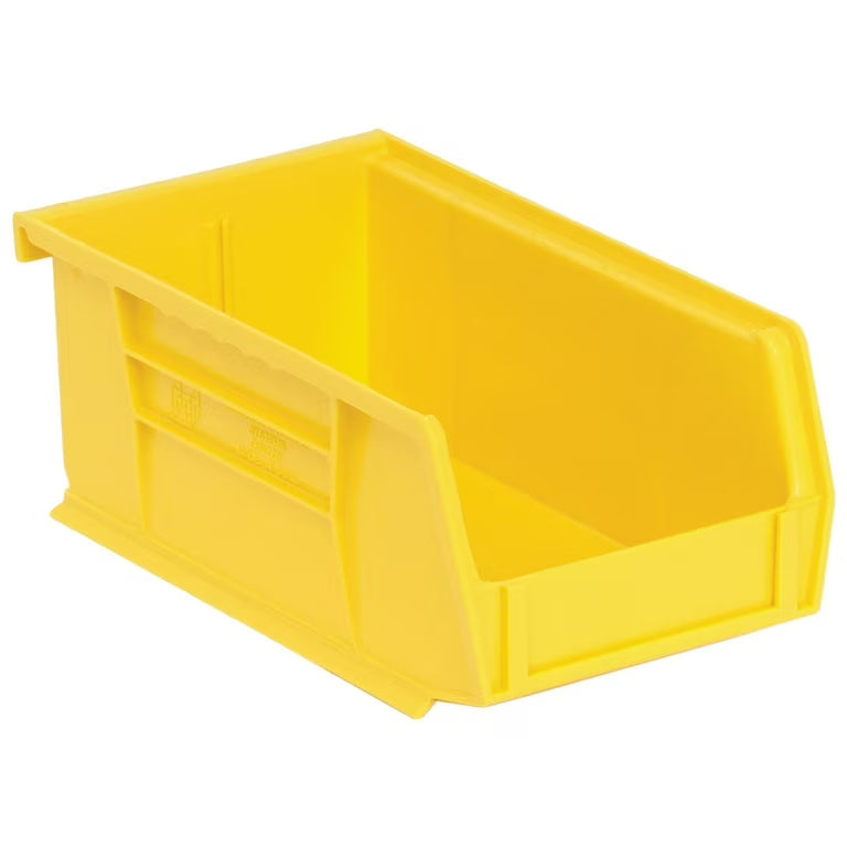 Clear Quantum Storage ULTRA Plastic Bin, Stacking & Hanging, 4-1/8 W x 7-3/8 D x 3 H Storage & Organization Pasteur Pharmacy