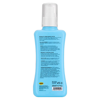 Lait après-soleil hydratant Bee Beauty 200 ml