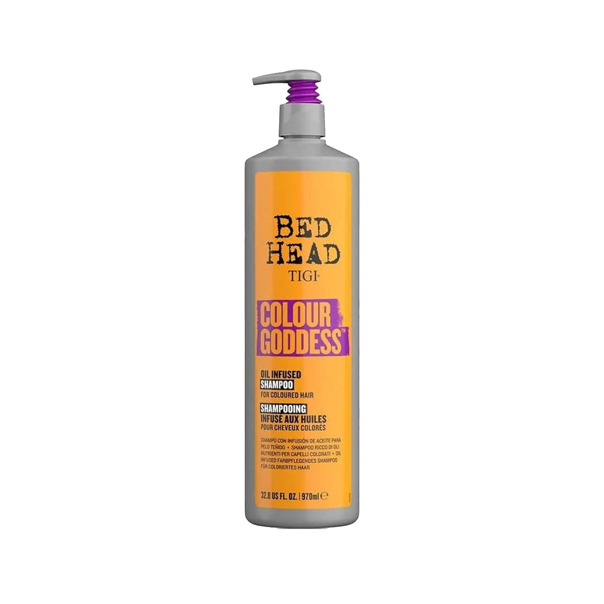 Tigi Bed Head Colour Goddess Shampoo - 32.81 fl oz - Gentle, Color-Protecting Formula for Vibrant Hair
