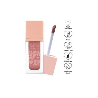 Show By Pastel Blush Liquide - Couleur naturelle et éclatante pour des joues hydratées pendant 24h - Maquillage portable et facile à appliquer