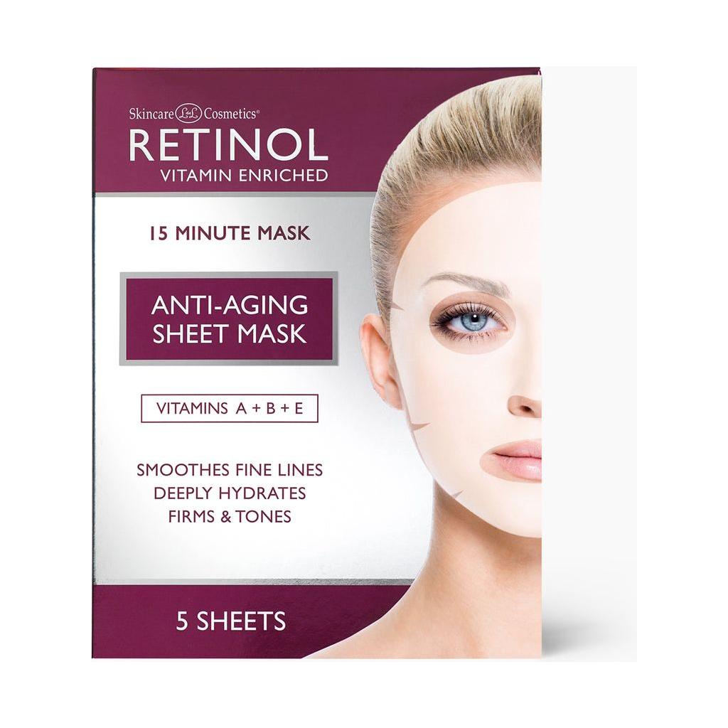 Retinol Anti-Aging Sheet Mask - 5 Sheet Masks Sheet Masks Pasteur Pharmacy