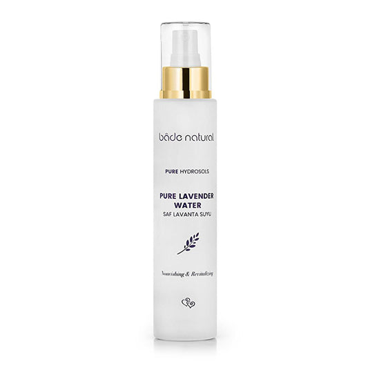 Eau florale de lavande naturelle Bade - 100 % pure, apaisante, rafraîchissante et hydratante - Tonique doux pour tous types de peau