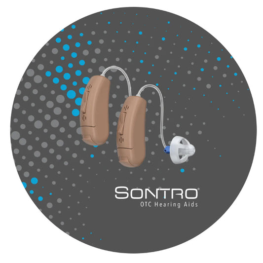 Soundwave Hearing - Sontro Hearing Aid Set, Model AI - Beige hearing aids Pasteur Pharmacy