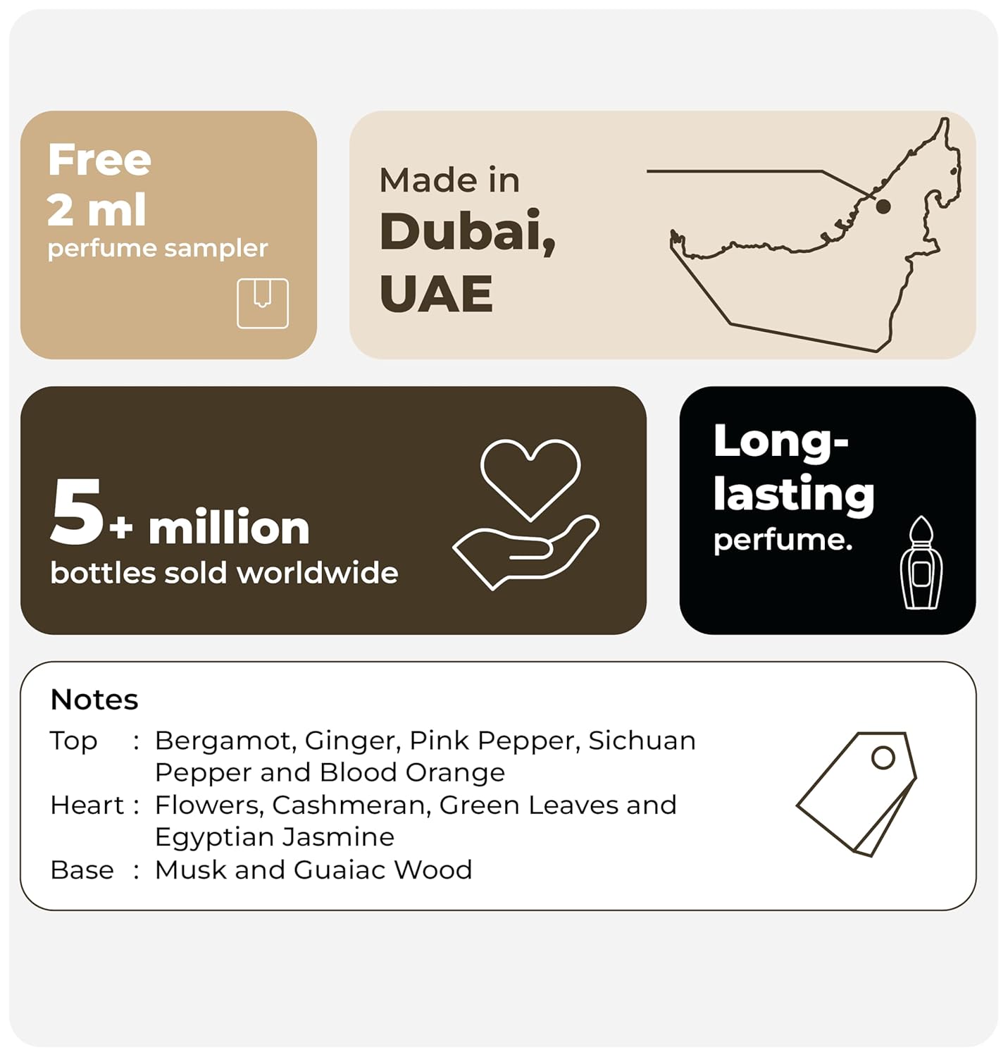 ARABIAN CREST DUBAI Rooh Single ARABIAN CREST DUBAI™