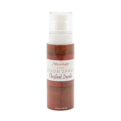 Chestnut Suede | Luxe Room Spray Large Room Spray MIXOLOGIE