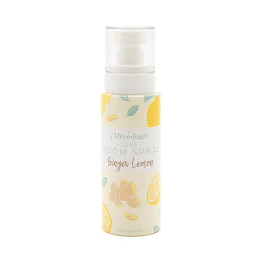 Ginger Lemon | Luxe Room Spray Large Room Spray MIXOLOGIE