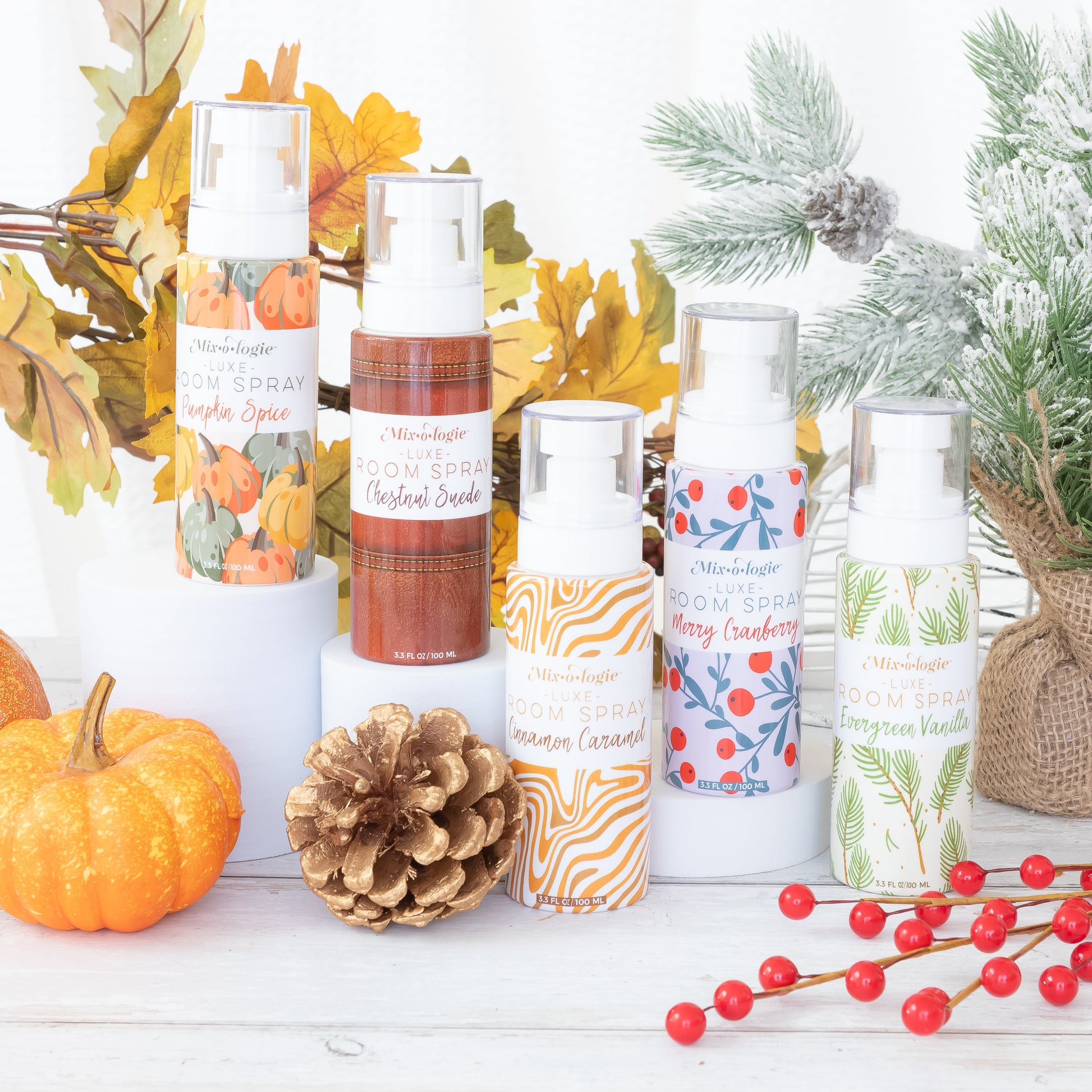Chestnut Suede | Luxe Room Spray Large Room Spray MIXOLOGIE