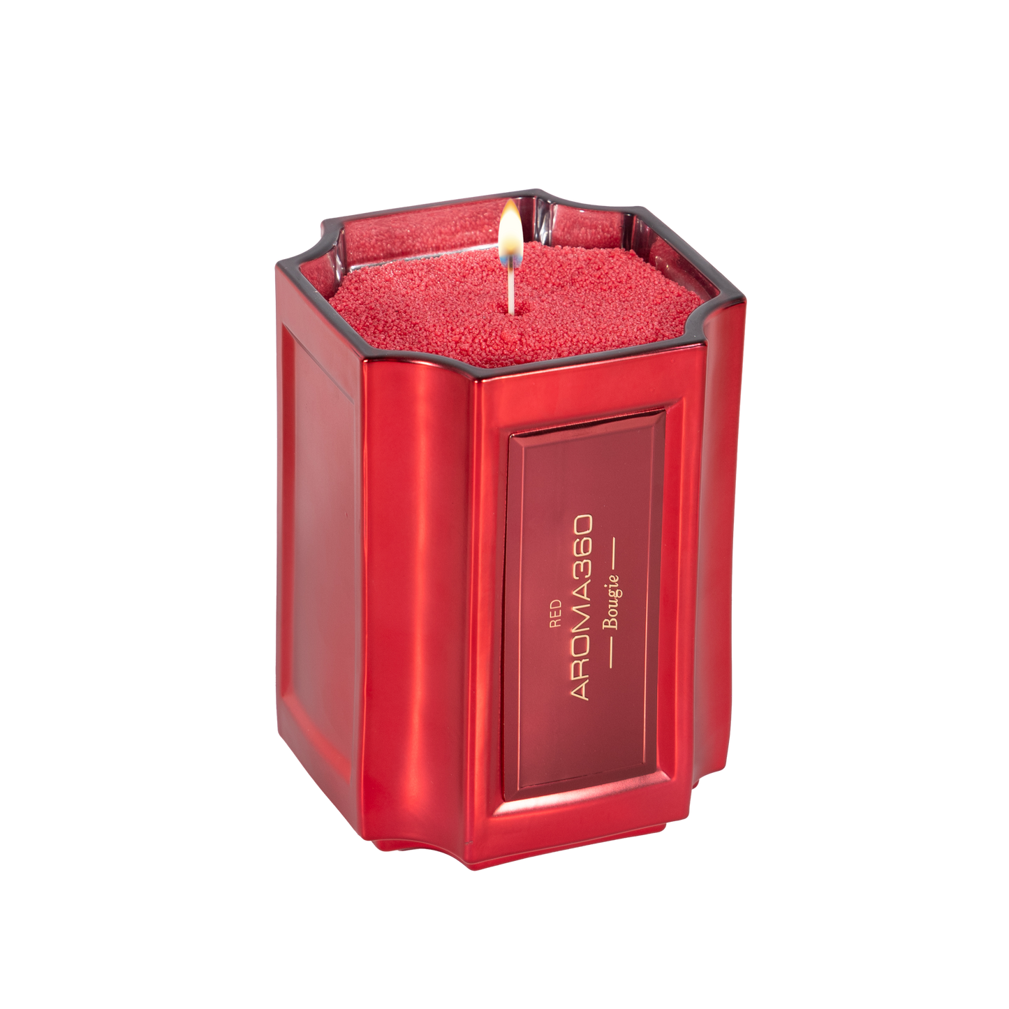 Aroma360 (RED) Bougie Candle Sand Wax Set Candle Aroma360