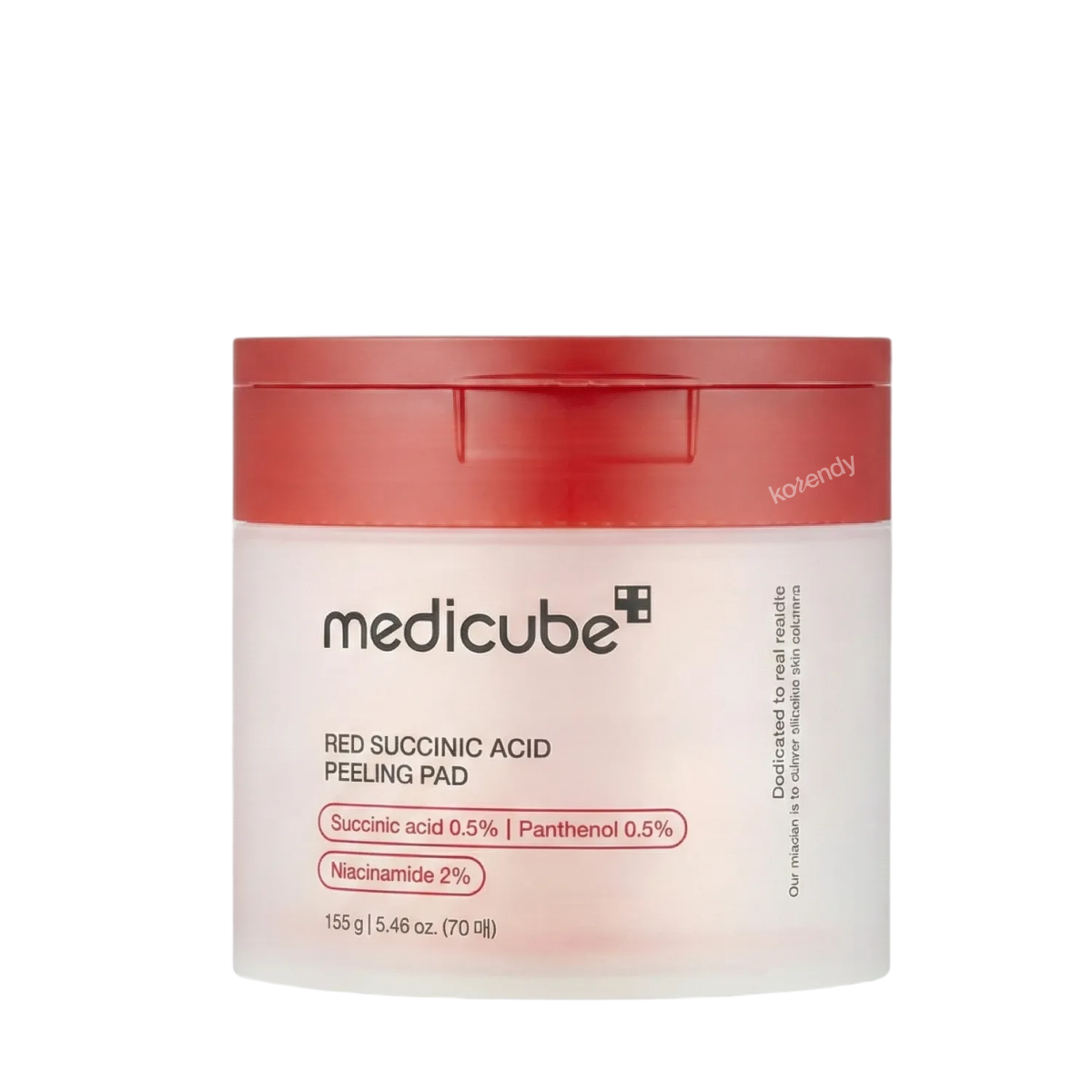 Medicube Red Succinic Acid Peeling Pad Pore Clearing 155g
