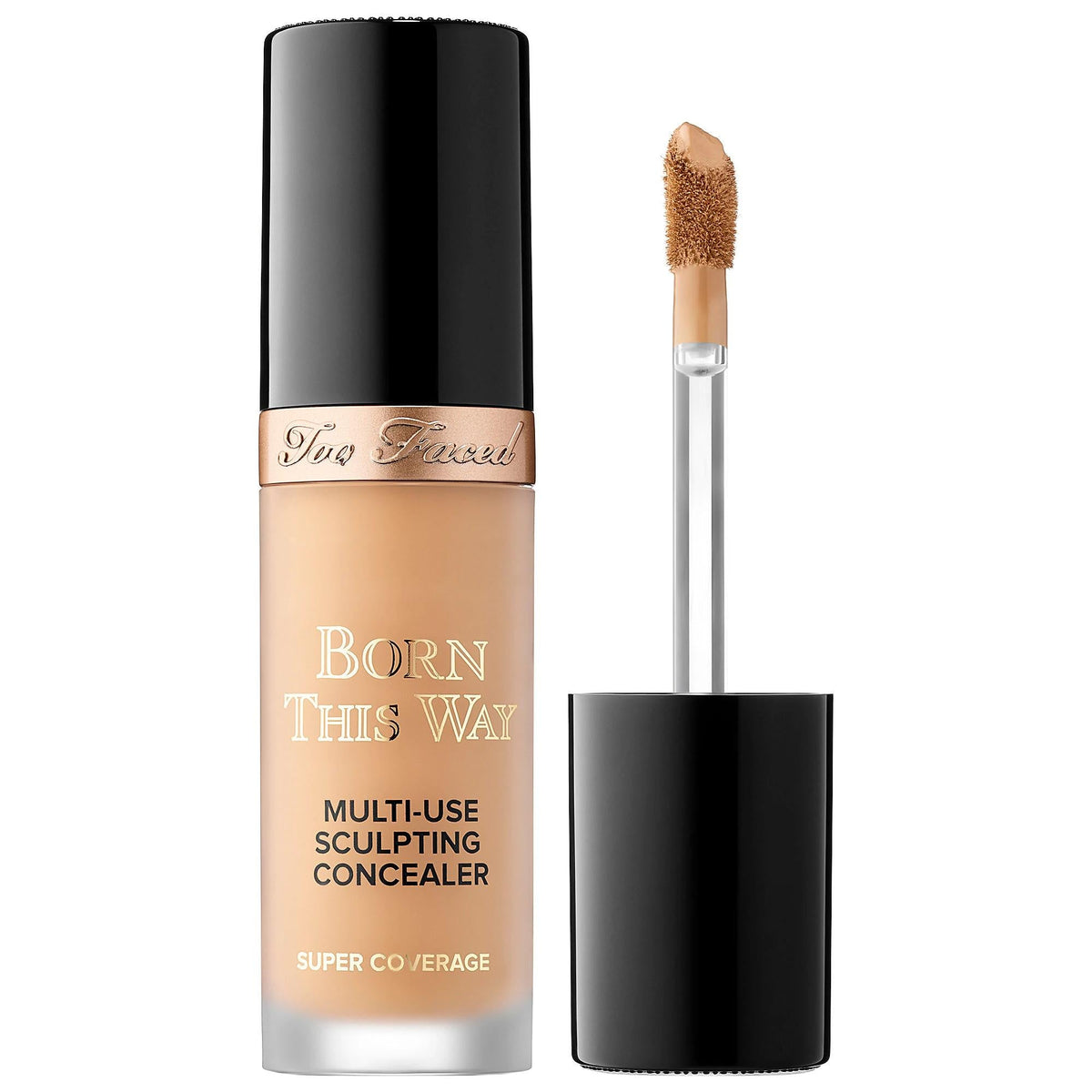 Born This Way Full Coverage Hydrating Concealer: Natural Finish, Vegan & Cruelty-Free - Banish Dark Circles & Imperfections.