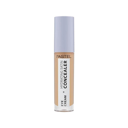 Anti-cernes et crème contour des yeux Pastel Makeup : correcteur hydratant au fini satiné et soin illuminateur 2-en-1 pour les cernes