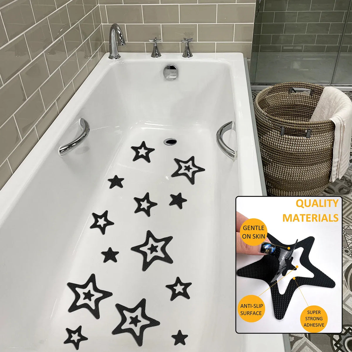 Color: Pink, Ships From: CHINA, Specification: 1700MMx2400MM - 30PCS PEVA Shower Room Staircase Floor Shoe Sole Anti-slip Tape, Safety Full Stop Slide Pad Bathroom Bathtub Anti-skid Stickers