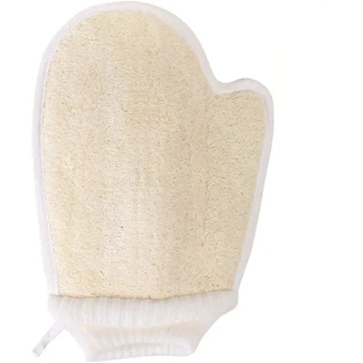 Color: Red - Bath Sponge Natural Exfoliating Loofah Sponge Scrubber  Body Backwash Belt Back Exfoliator Strap Bath Accessories