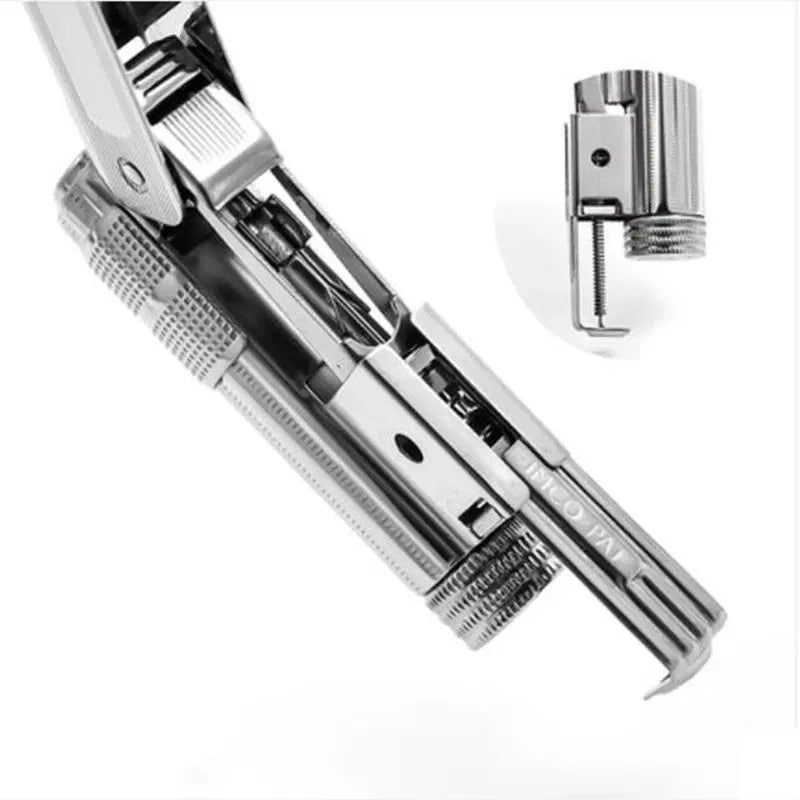 Color: Pink - Original IMCO Lighter Old Gasoline Flint Lighter Windproof Stainless Steel Cigarette Petrol Oil Lighter Inflated Gadgets Man