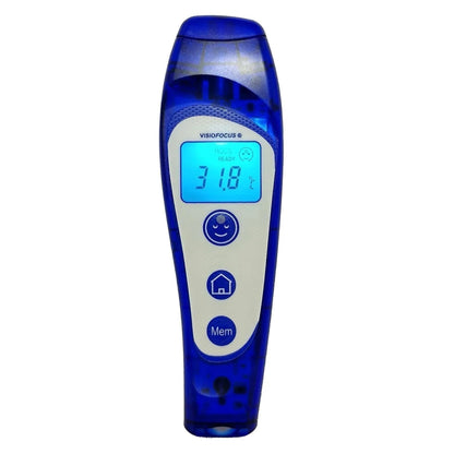 VisioFocus Pro : Thermomètre frontal sans contact - Détection de fièvre hygiénique et précise pour bébé et toute la famille