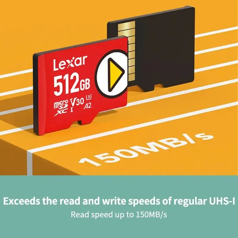 Capacity: 128GB - Lexar Newest Carte SD Nintendo Switch Game Special Purpose Storage Cards 1TB 512GB 256GB 128GB UHS-I V30 A2 SDXC Micro SD Card