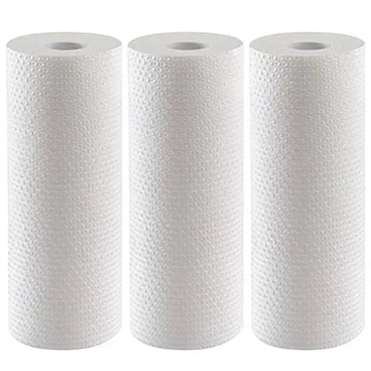 Color: Red, Specification: 8pcs - 500/50pcs Reusable Kitchen Disposable Rags Non-Woven Cleaning Cloths Washing Dishcloths Rag Cloth Towels Non-stick Scouring Pads
