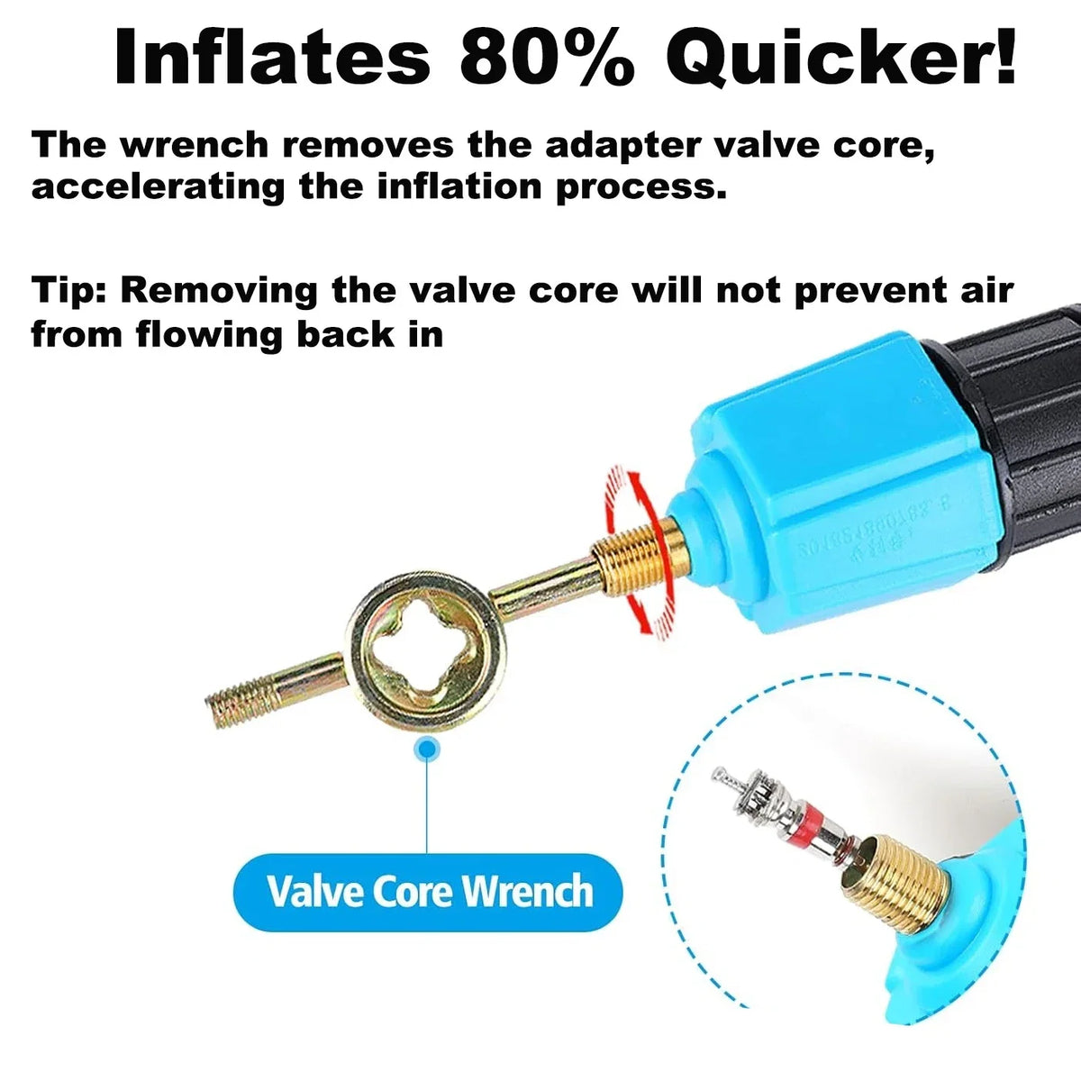 Color: Red - Inflatable SUP Pump Valve Adapter Set- Standard Air Valve Adapter,Nozzle Air Pump Converter for Kayaking Surfboard Inflatable