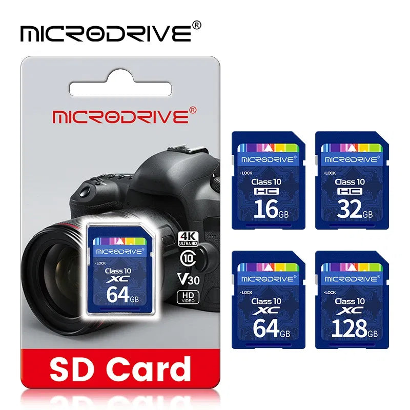 Capacity: 32 GB - High speed Class10 SD Card 32GB SD card 128G 64GB 32GB 16GB carte sd Memory Card sd pendrive for camera Microdrive