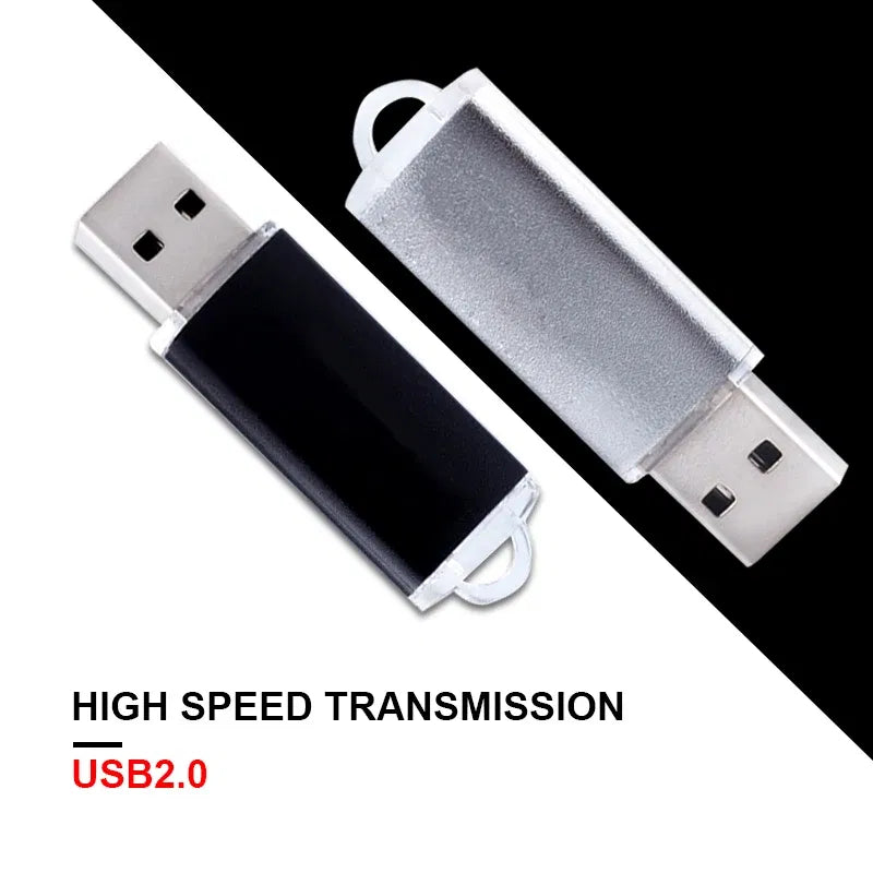 Color: Blue, Capacity: 4GB - High-speed USB Flash Drive 8gb 16gb 32gb Pen Drive 64gb 128gb U Disk USB 2.0 Pendrive Disk 256gb 2.0 Memoria Usb
