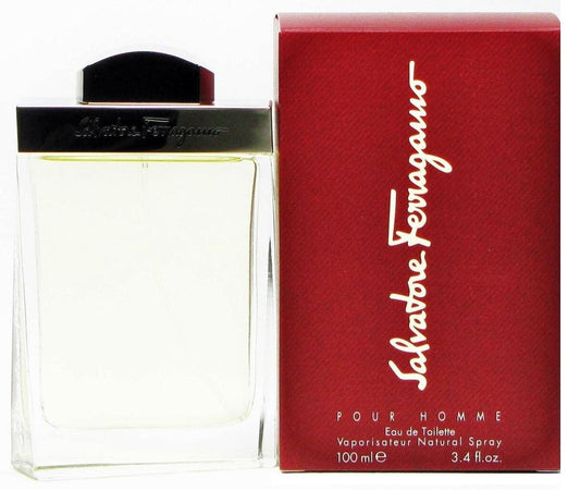 Salvatore Ferragamo Pour Homme Eau de Toilette — 3.4 oz