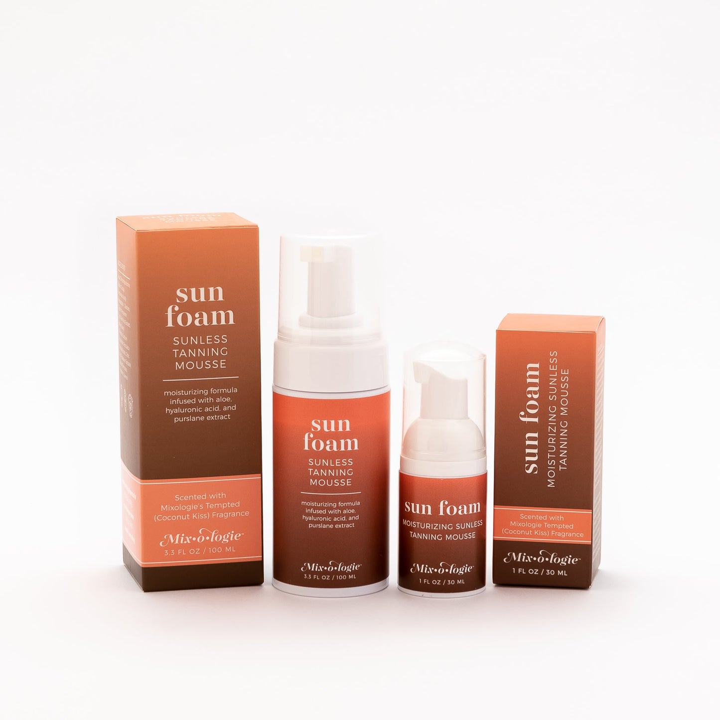 SunFoam Sunless Tanning Mousse - Travel Size - 30mL SunFoam MIXOLOGIE