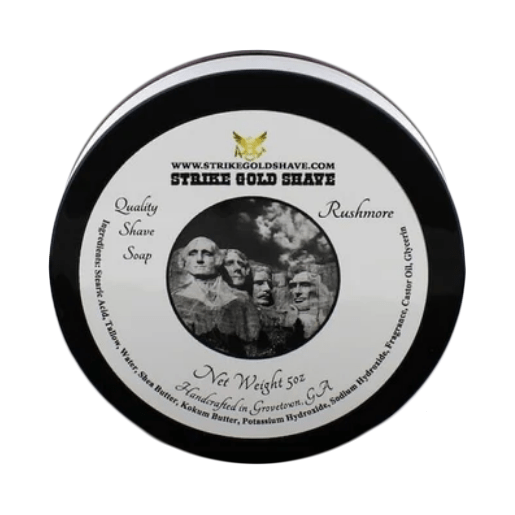 Strike Gold Shave Rushmore Shaving Collection Shaving Set Pasteur Pharmacy Shaving Soap 5 oz