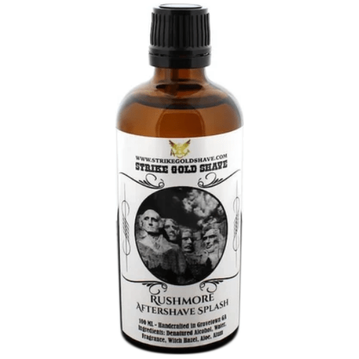 Strike Gold Shave Rushmore Shaving Collection Shaving Set Pasteur Pharmacy Aftershave 3.4 oz