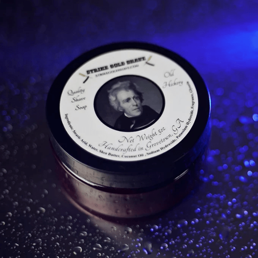 Strike Gold Shave Old Hickory Shaving Collection Shaving Set Pasteur Pharmacy Shaving Soap 5 oz