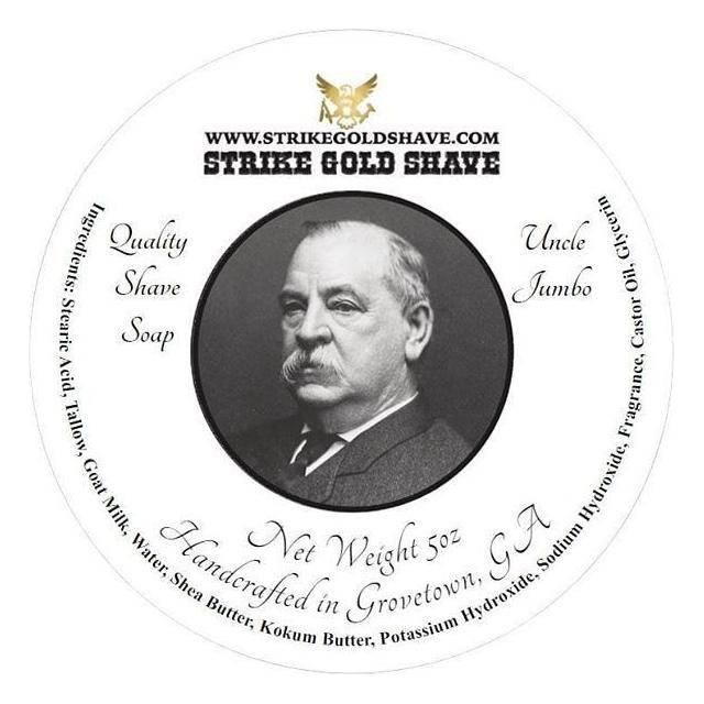Strike Gold Shave Uncle Jumbo Shaving Collection Shaving Set Pasteur Pharmacy Shaving Soap 5 oz