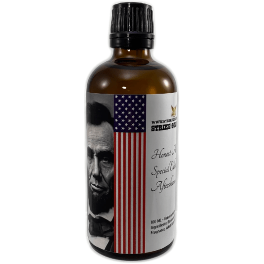 Strike Gold Shave Honest Abe Shaving Collection Shaving Set Pasteur Pharmacy Aftershave 3.4 oz