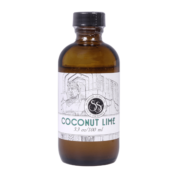 Shannons Soap Coconut Lime Soothing Post-Shave Splash 3.3 Oz Post-Shave Splash Pasteur Pharmacy