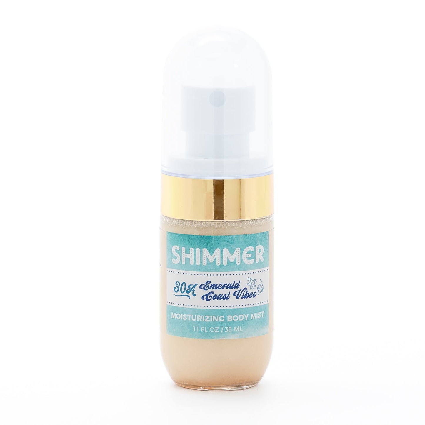 30A Emerald Coast Vibes | SHIMMER Body Mist MIXOLOGIE