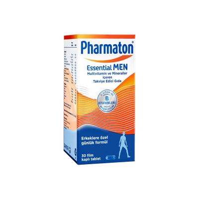 Pharmaton Essential Men - Suplemento vitamínico diario | 30 tabletas