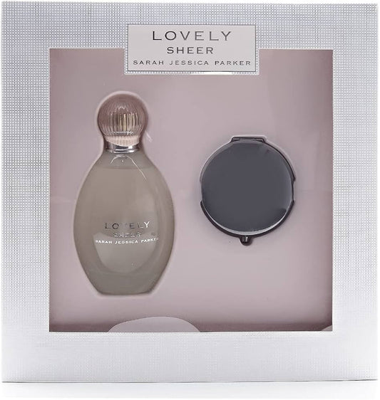 Sarah Jessica Parker Lovely Sheer Eau de Parfum — 3.4 oz · Two-piece gift set with compact mirror