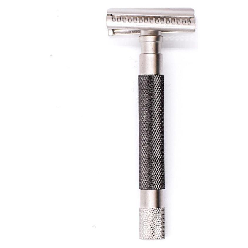 Parker 55SL-GR Graphite Semi Slant 3 Piece Safety Razor Safety Razor Pasteur Pharmacy