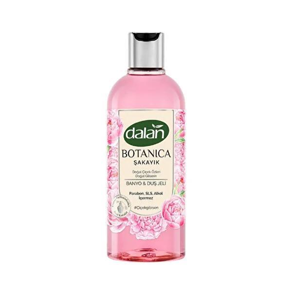Dalan Botanica Peony Shower Gel - Natural Floral Scent, 16.91 fl oz - Paraben Free, SLS Free, Gentle Skincare
