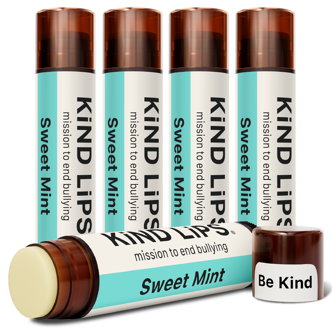 Kind Lips Sweet Mint Organic Lip Balm Lip Balm Kind Lips 5 Pack (Best Value)