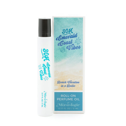30A Emerald Coast Vibes | Rollerball Perfume Oil Roll-On Women's Single MIXOLOGIE