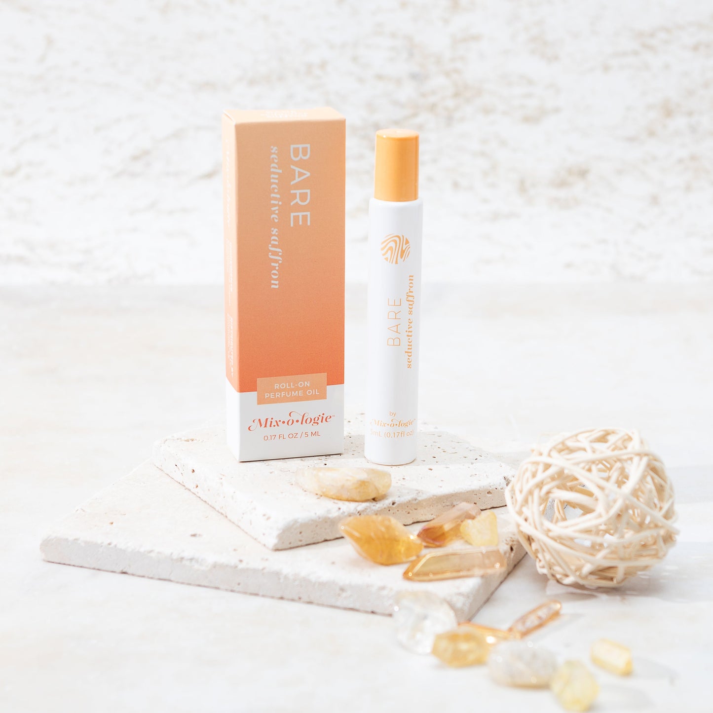 Bare (seductive saffron) | Rollerball Perfume Oil Roll-On Women's Single MIXOLOGIE