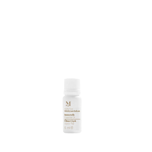 Misbahçe Immortal Flower Essential Oil - 5ml Natural Aromatherapy Oil for Wellness & Personal Care
